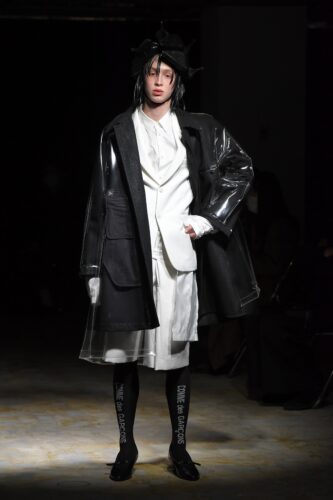 CDG Homme Plus FW21 Look 01