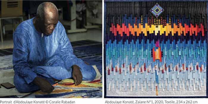 Abdoulaye Konaté at Galerie 38 Casablanca