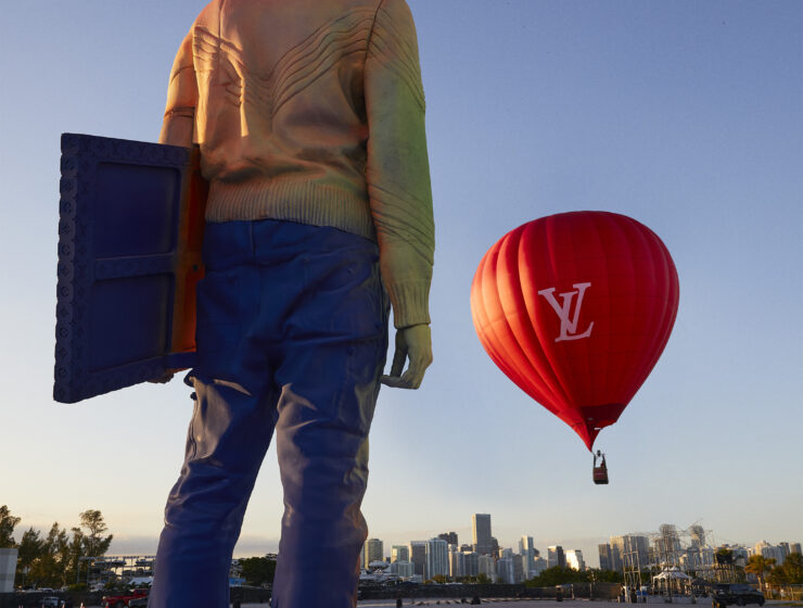 Louis Vuitton Spring-Summer 2022 Men's Presentation Kicks Off Art Basel
