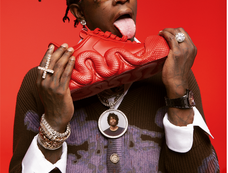 GIUSEPPE ZANOTTI LAUNCHES ‘COBRAS’ SNEAKER WITH YOUNG THUG