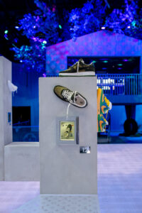 Louis Vuitton x Nike AF1 Exhibition
