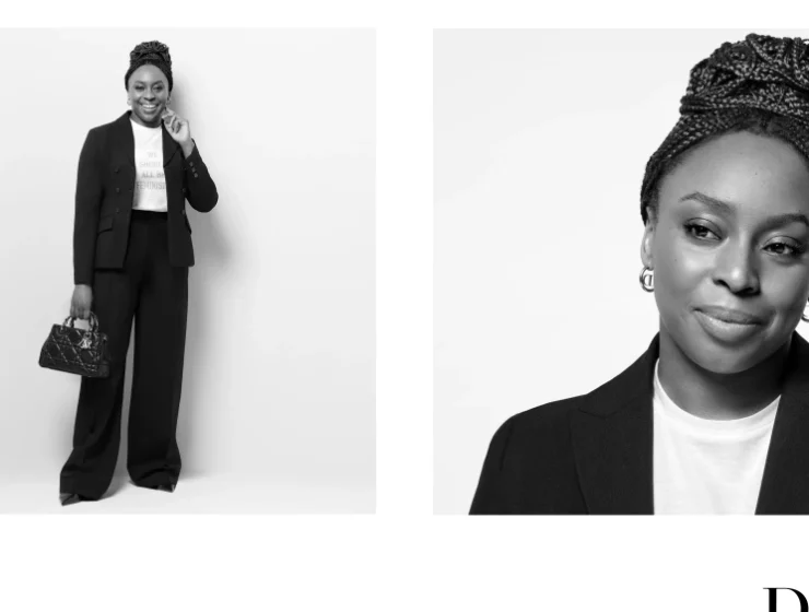 Feminist Author Chimamanda Ngozi Adichie in Dior Campaign