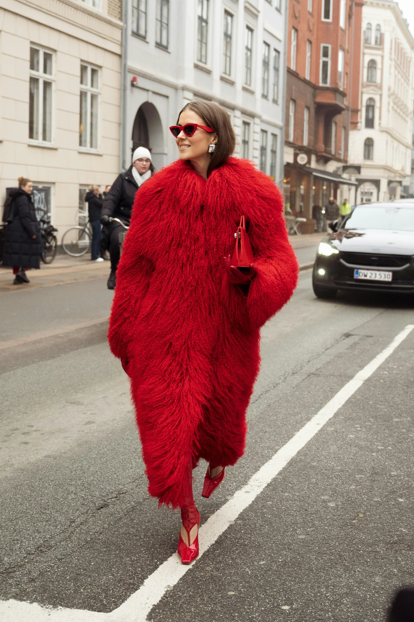 Street Style during Copenhagen Fashion Week F/W 2024