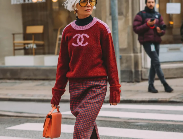 Street Style during Copenhagen Fashion Week F/W 2024