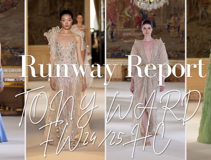 TONY WARD Couture FW24/25 Haute Couture  NYMPHS REBIRTH