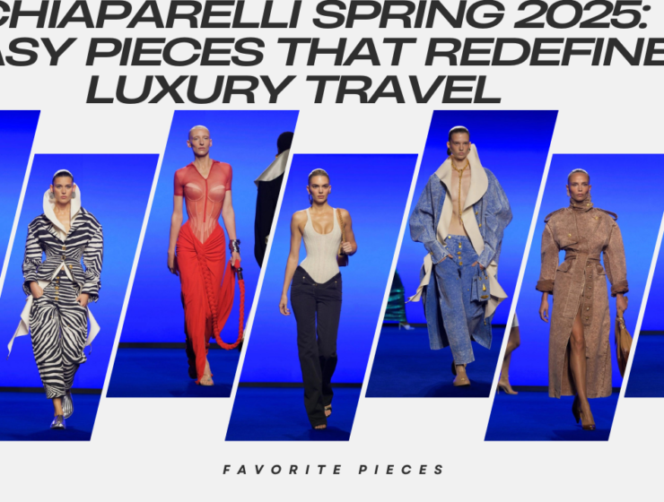 Schiaparelli Spring 2025: Five Easy Pieces That Redefine Luxury Travel