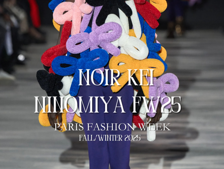 Noir Kei Ninomiya FW25: Underwater Fantasy in Paris