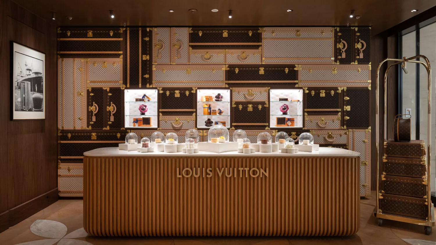 Café at The Louis in Shanghai