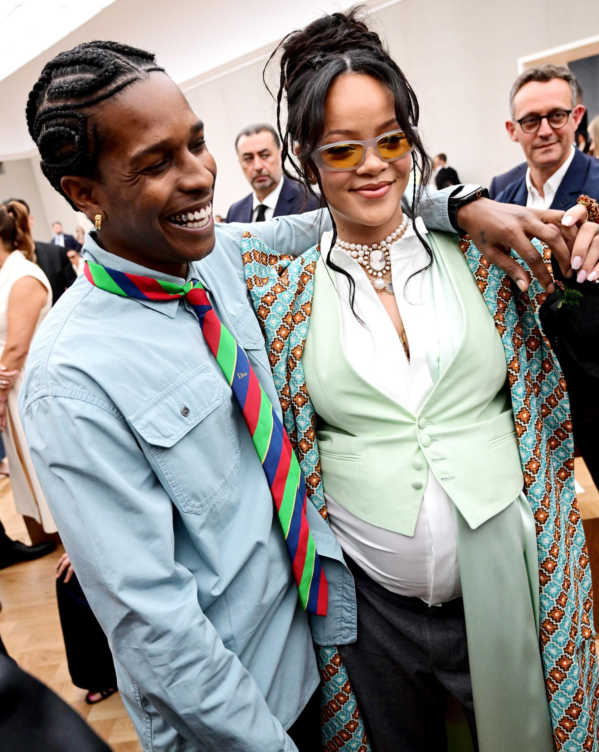 Rihanna & ASAP Rocky at Dior SS26