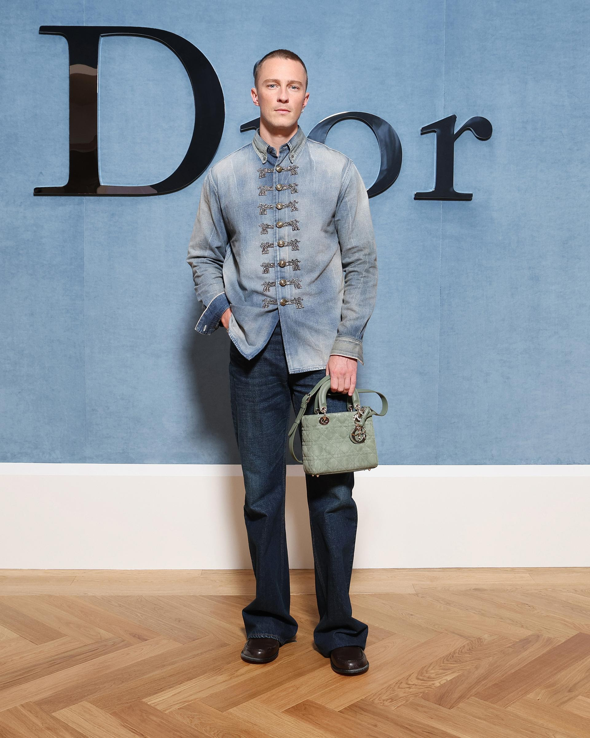 Drew Starkey at Dior