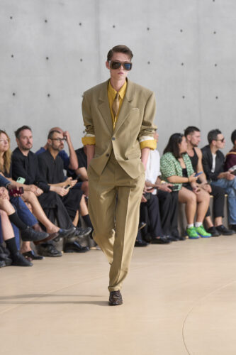 Saint Laurent Men's Spring 2026: Color and Sensational Shirts