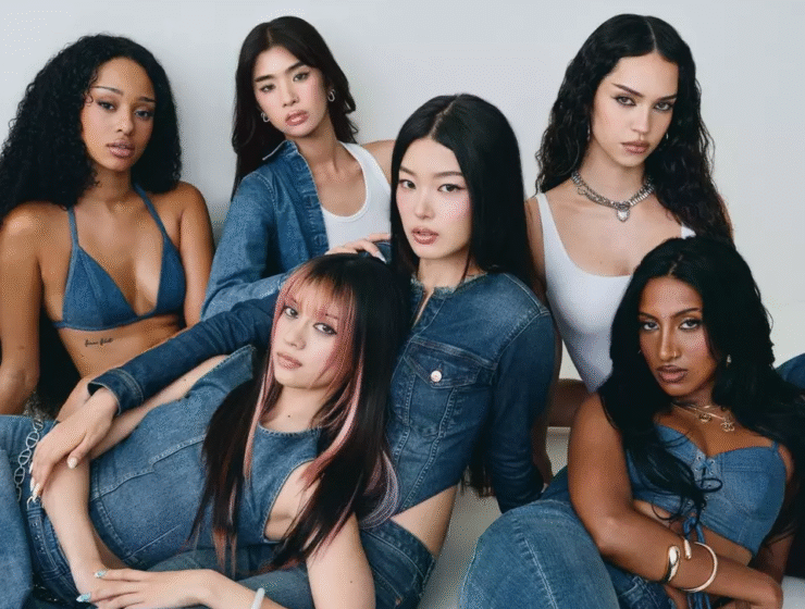 Katseye, “Better in Denim” ad.