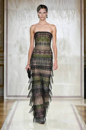 Armani Prive Summer 2025 collection in Paris,