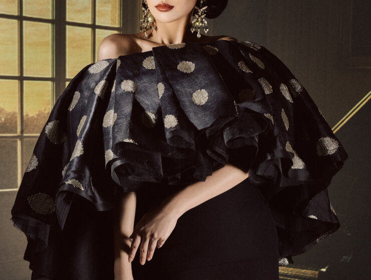 polka dot ten dress by the rizkianto Jakarta fashion week 2026