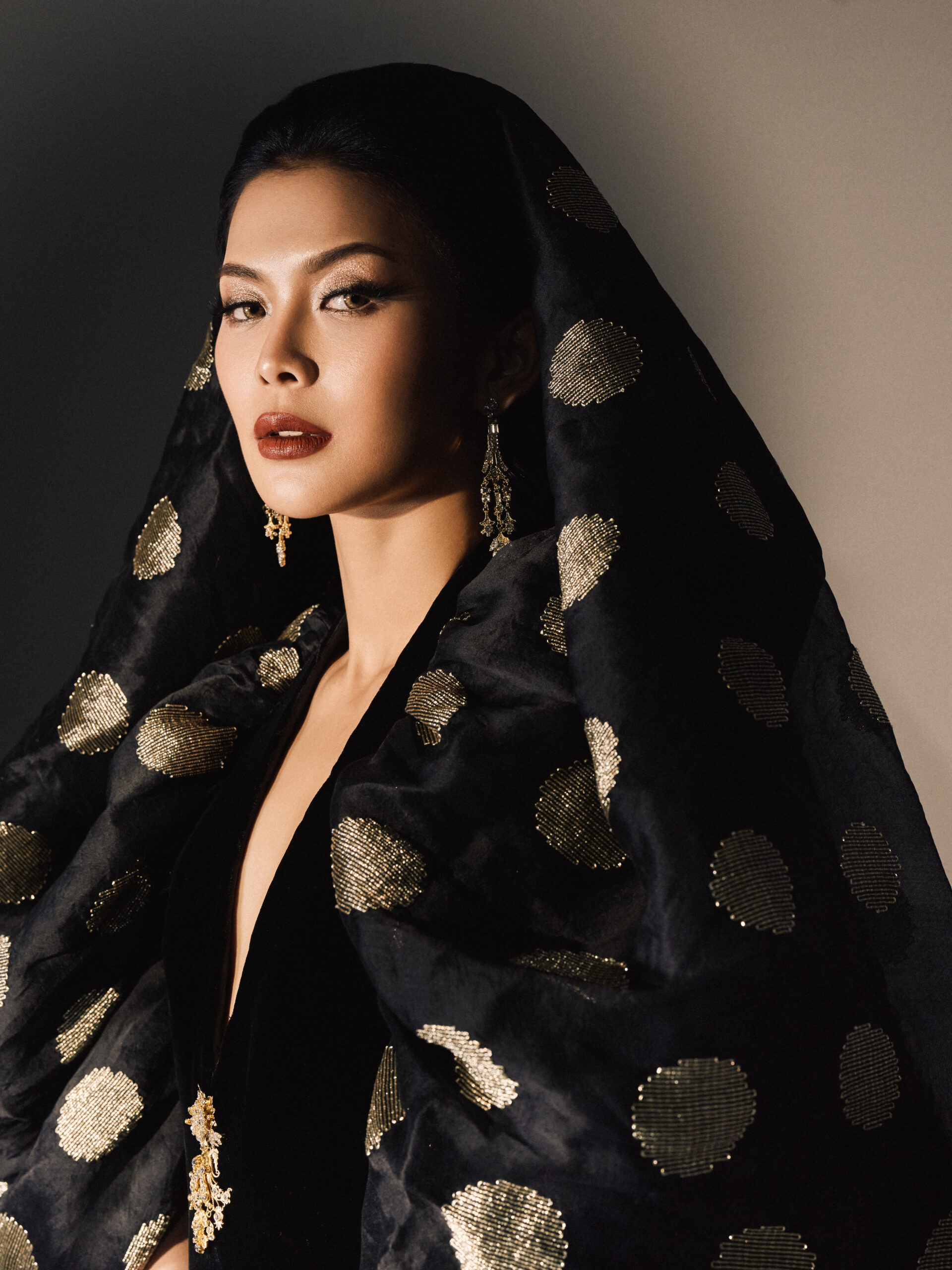 polka dot ten dress by the rizkianto Jakarta fashion week 2026