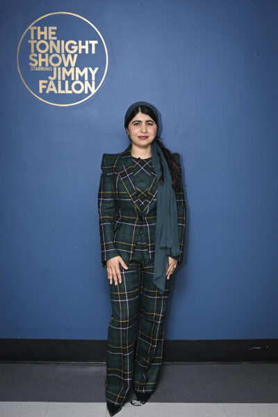 Malala Yousafzai at The Tonight Show Starring Jimmy Fallon