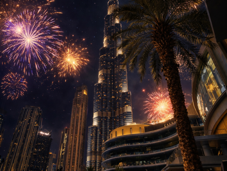 NYE 2025 in Dubai: Black Tap Dubai