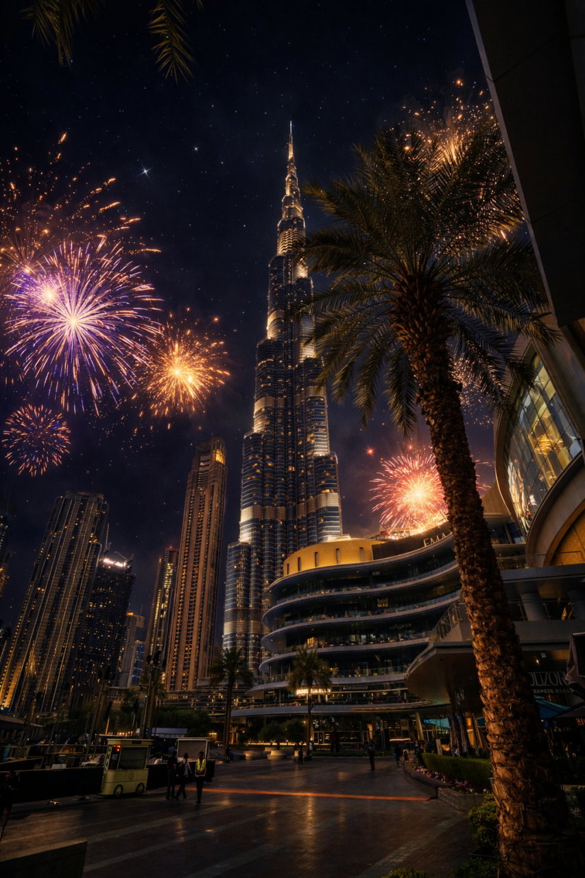 NYE 2025 in Dubai: Black Tap Dubai