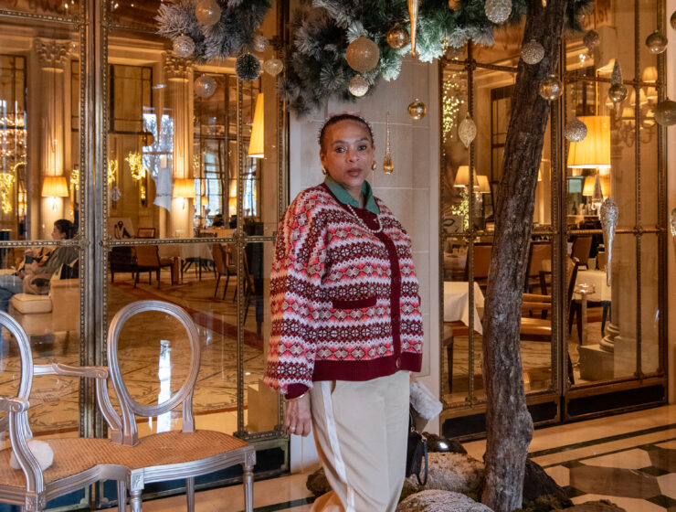 Luxury Festive Style: Joanie Sustainable Sweaters for the Holidays