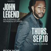 John Legend in Doha: Qatar Winter Season Events